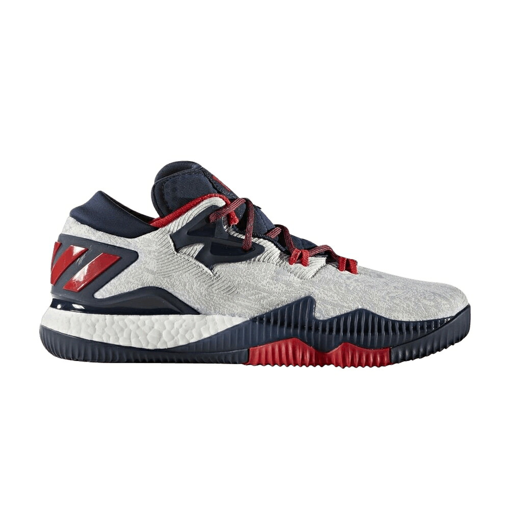 アディダス ブースト 白いこと 白いこと 紺色 米国海軍 \u0027HARDEN USA\u0027 スニーカー メンズ ADIDAS CRAZYLIGHT BOOST LOW 2016 / WHITE COLLEGIATE NAVY SCARLET