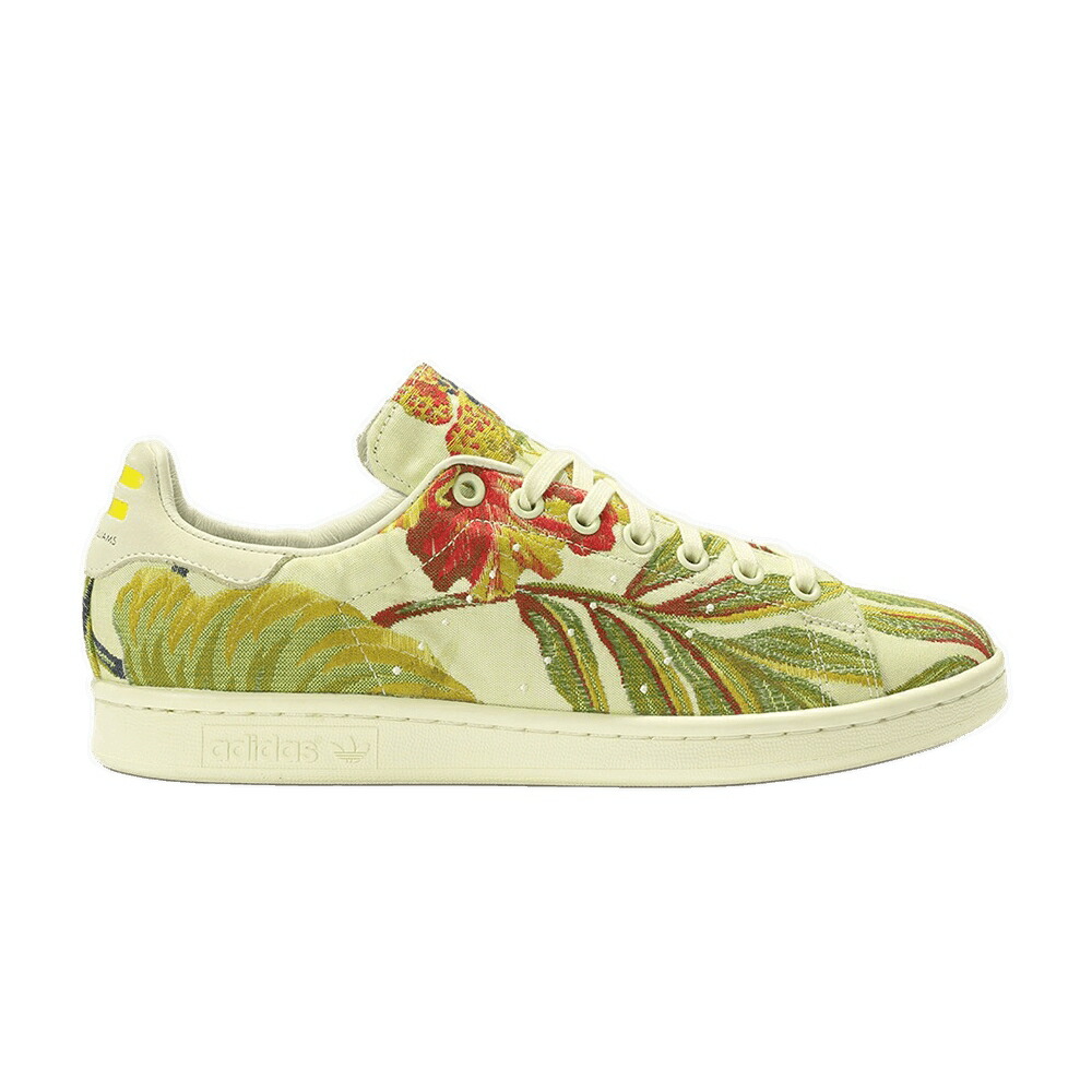 アディダス クリーム 白色 ホワイト スタンスミス 'JACQUARD' スニーカー メンズ ADIDAS PHARRELL WILLIAMS X STAN SMITH / CREAM WHITE CREAM WHITE