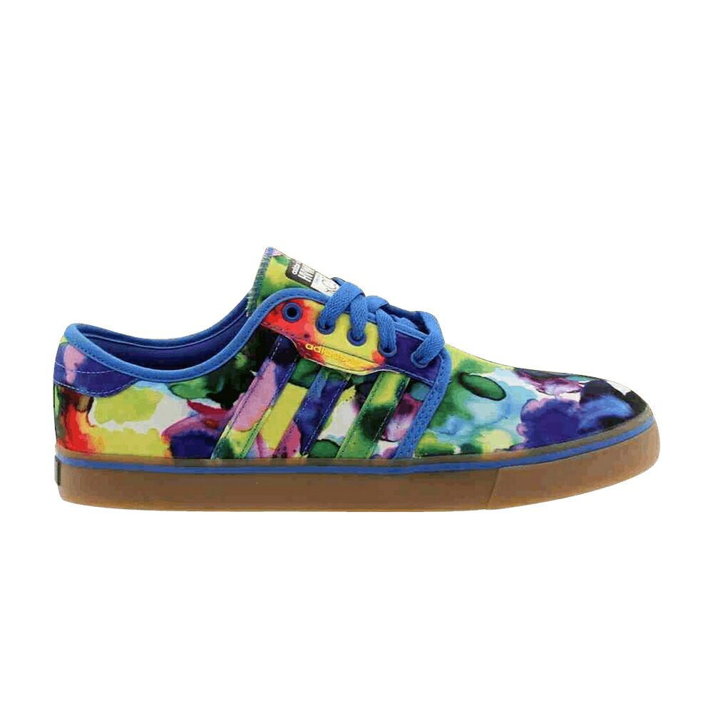 アディダス 青味 青味 黄味がかった 黄色 黒いこと 黒いこと スニーカー メンズ ADIDAS HVW8 X SEELEY / BLUE BIRD YELLOW BLACK