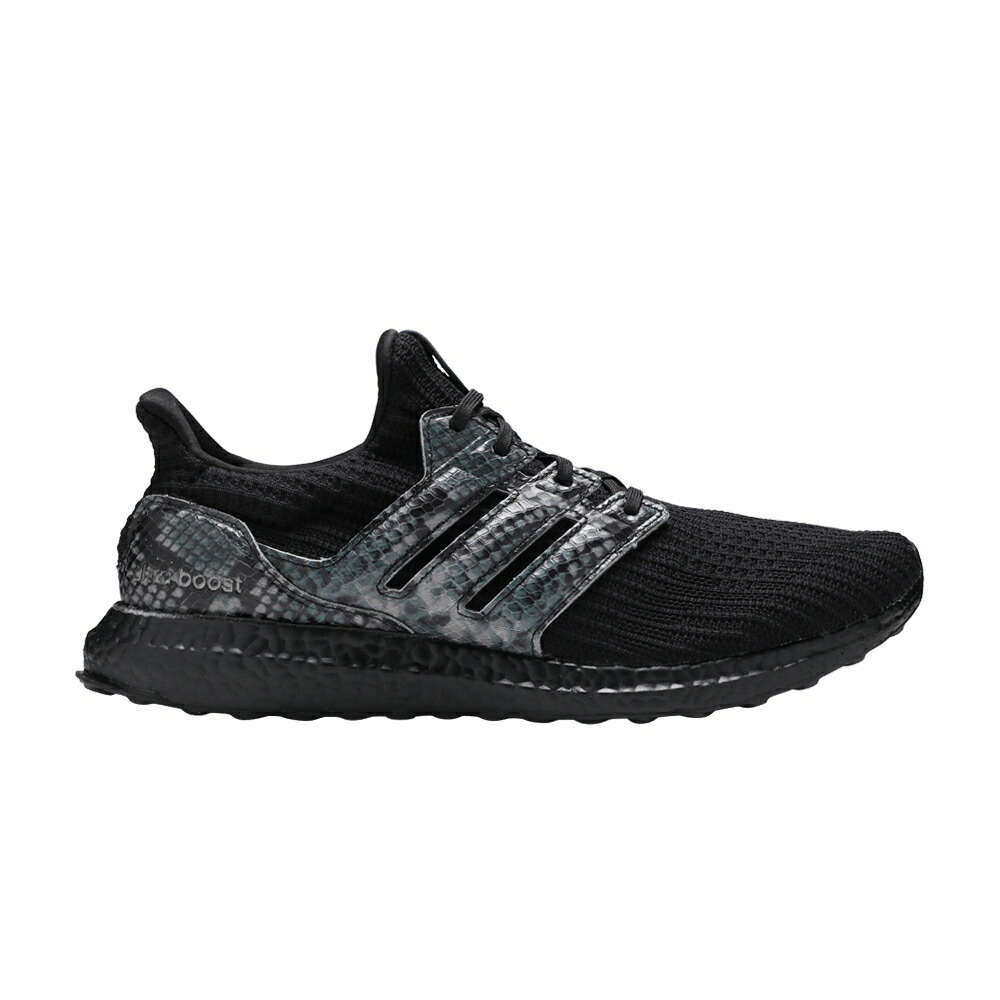 アディダス 黒色 ブラック コア ANIMAL PHYTON スニーカー メンズ ADIDAS ULTRABOOST DNA PACK - BLACK / SUPPLIER COLOUR CORE BLACK
