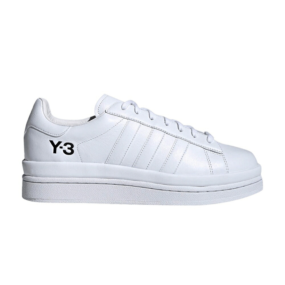 アディダス 中核グループ 白いこと 白いこと 黒いこと 黒いこと \u0027CORE WHITE\u0027 スニーカー メンズ ADIDAS Y-3 HICHO / CORE WHITE CORE WHITE CORE BLACK