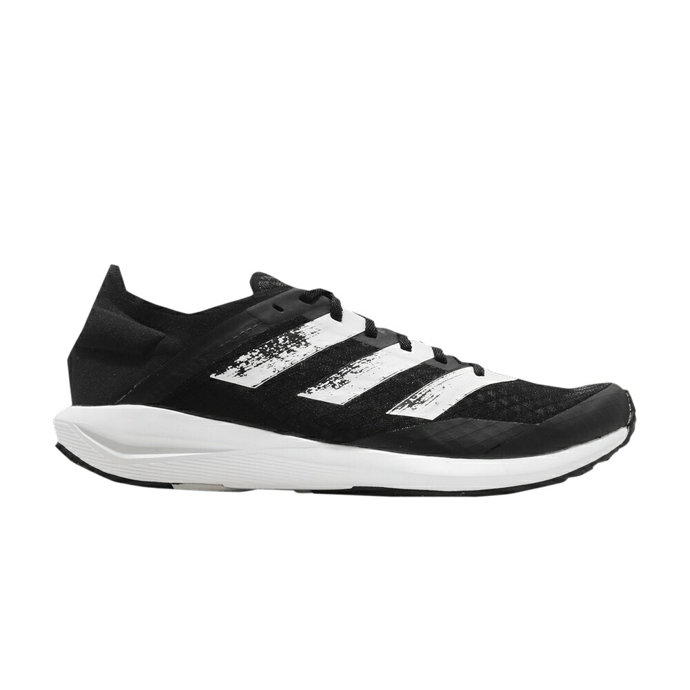アディダス コア 黒色 ブラック 白色 ホワイト 灰色 グレー SUMMER.RDY 'BLACK WHITE' スニーカー メンズ ADIDAS RAPIDAFAITO J / CORE BLACK CLOUD WHITE GREY TWO｜スニケス