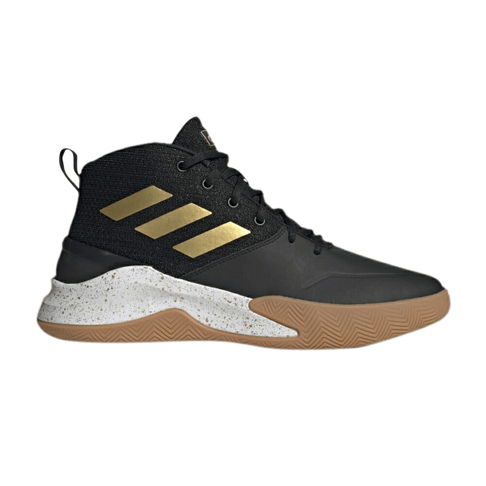 アディダス 取り組み 中核グループ 黒いこと 黒いこと ゴールド \u0027BLACK GOLD\u0027 スニーカー メンズ ADIDAS OWN THE GAME MATTE / CORE BLACK MATTE GOLD CLOUD