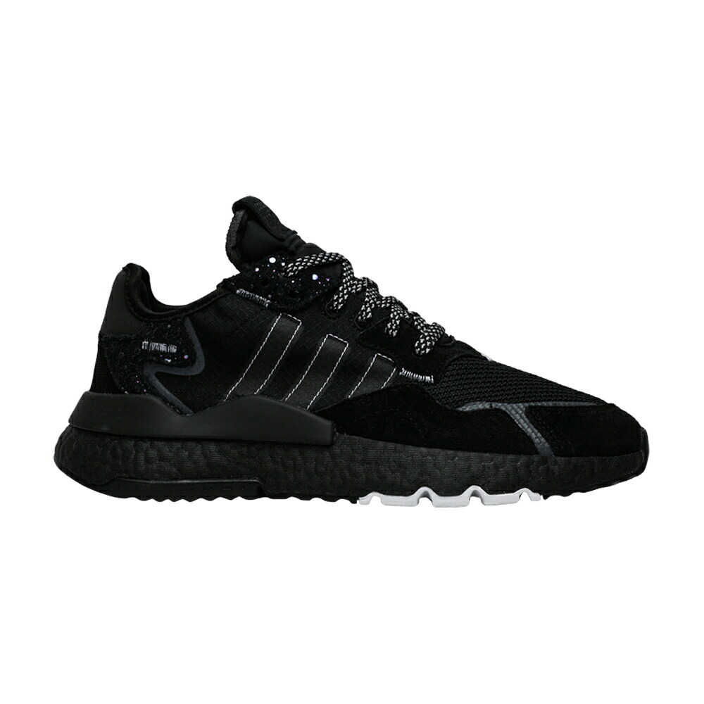アディダス ジョガーパンツ 黒いこと 黒いこと \u0027REFLECTIVE XENO\u0027 スニーカー メンズ ADIDAS NITE JOGGER / BLACK REFLECTIVE XENO メンズ靴-スニーカー