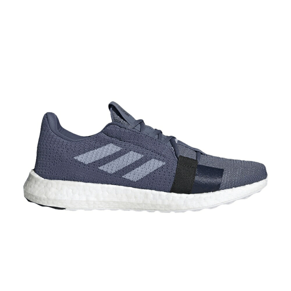 アディダス テック 白色 ホワイト コア 黒色 ブラック 'TECH INK' スニーカー メンズ ADIDAS SENSEBOOST GO / TECH INK CLOUD WHITE CORE BLACK｜スニケス