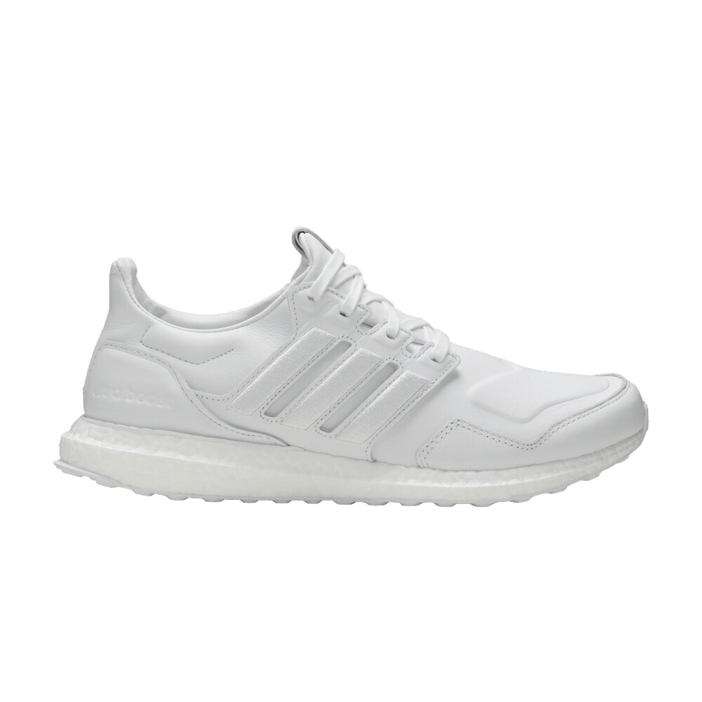 アディダス なめし革 白いこと 白いこと \u0027CLOUD WHITE\u0027 スニーカー メンズ ADIDAS ULTRABOOST LEATHER / CLOUD WHITE CLOUD WHITE CLOUD スニーカー-靴-メンズ靴