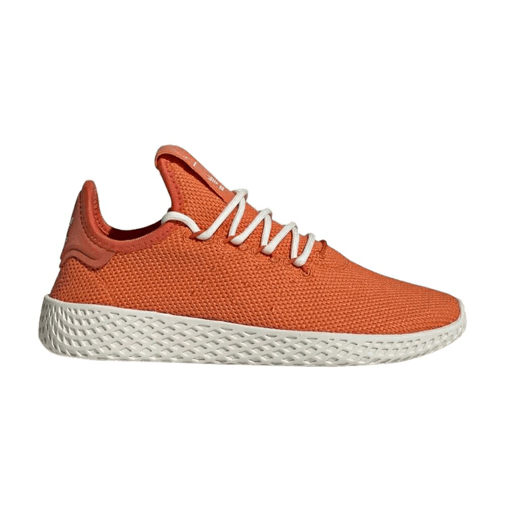 アディダス 庭球 橙 オレンジ色 \u0027ORANGE\u0027 スニーカー メンズ ADIDAS PHARRELL X TENNIS HU KIDS / ORANGE ORANGE COLLEGIATE ORANGE