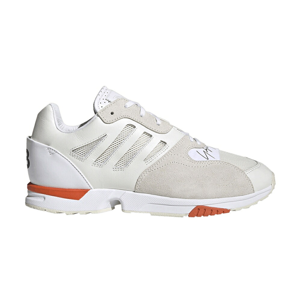 アディダス ラン 白色 ホワイト 'WHITE' スニーカー メンズ ADIDAS Y-3 ZX RUN / OFF WHITE FOOTWEAR WHITE｜スニケス