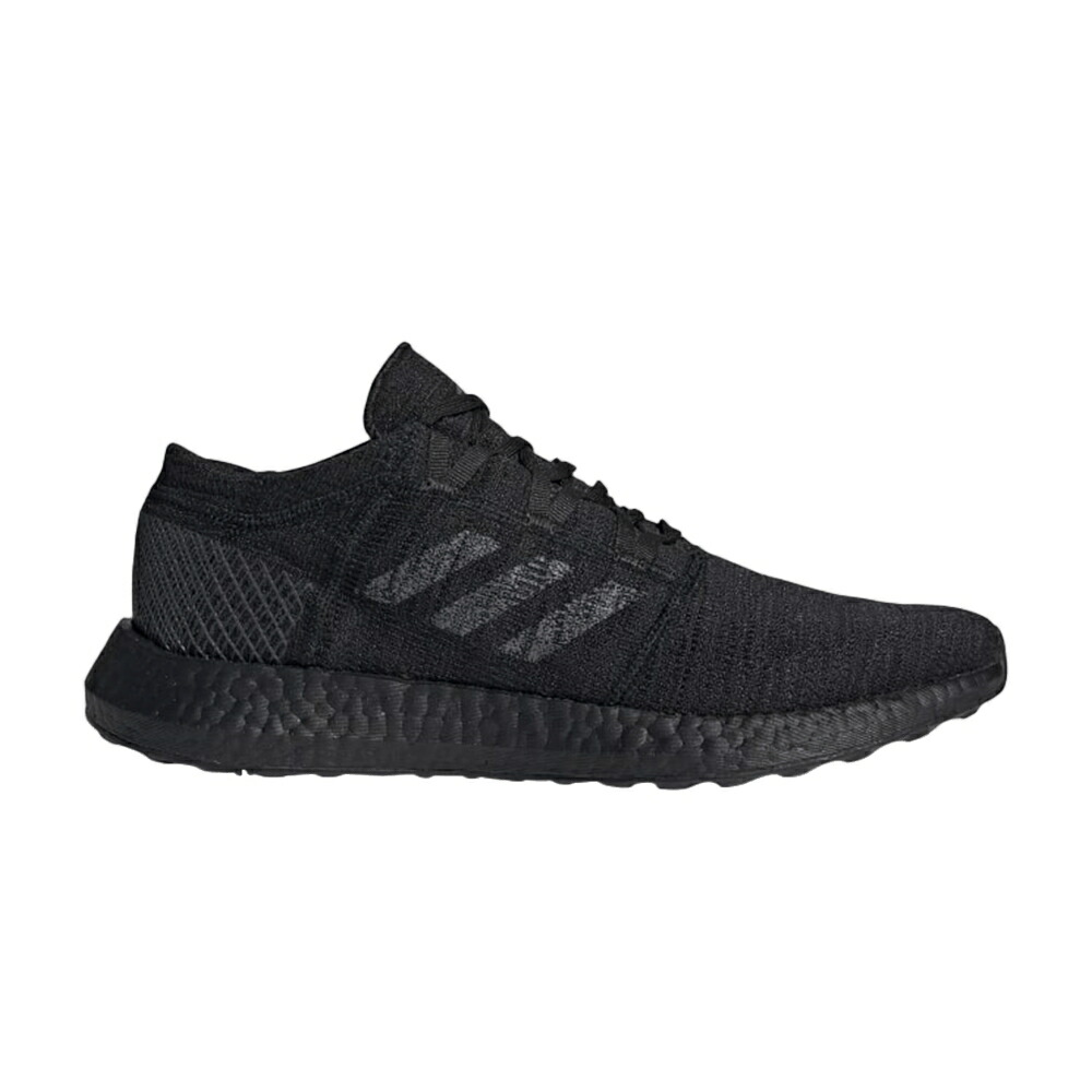 アディダス コア 黒色 ブラック 灰色 グレー カーボン 'CORE BLACK' スニーカー メンズ ADIDAS PUREBOOST GO / CORE BLACK GREY CARBON