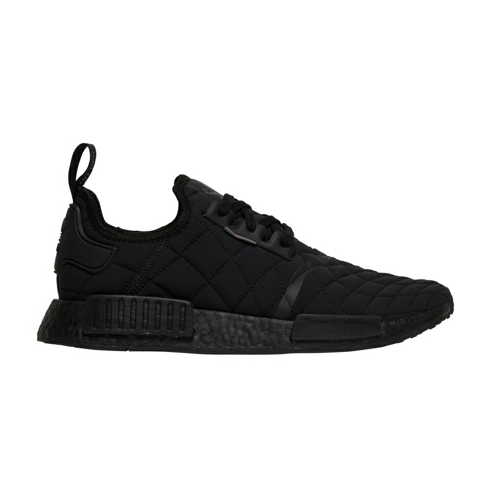 アディダス コア 黒色 ブラック NMD_R1 QUILTED BLACK スニーカー メンズ ADIDAS / CORE BLACK CORE BLACK CORE BLACK