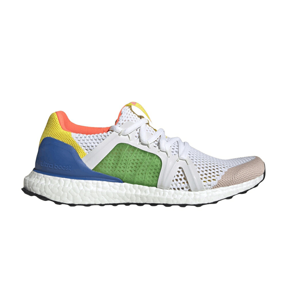 アディダス 緑 グリーン 黄色 イエロー 'MULTICOLOR' スニーカー レディース ADIDAS STELLA MCCARTNEY X WMNS ULTRABOOST 'MULTI-COLOR' / INTENSE GREEN FROZEN YELLOW|スニケス