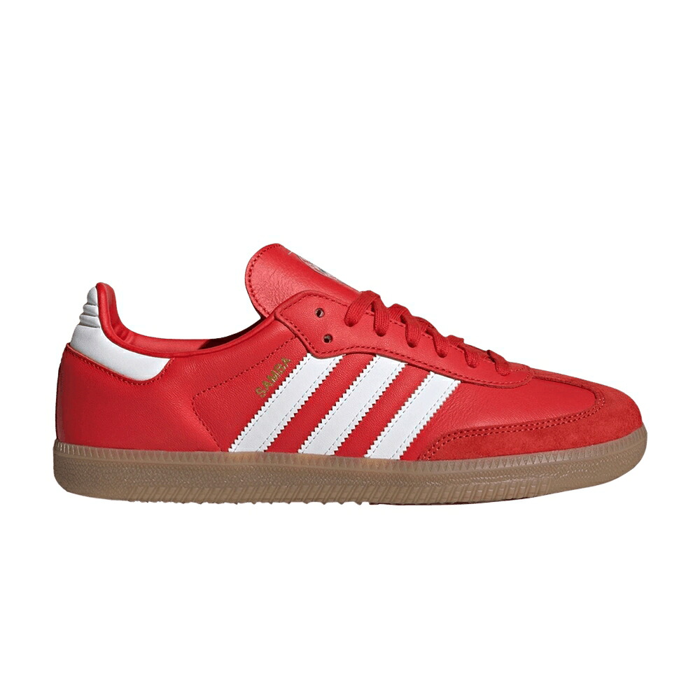 アディダス サンバ 赤 レッド 白色 ホワイト 'HOME KIT' スニーカー メンズ ADIDAS FC BAYERN X SAMBA / RED FOOTWEAR WHITE RED