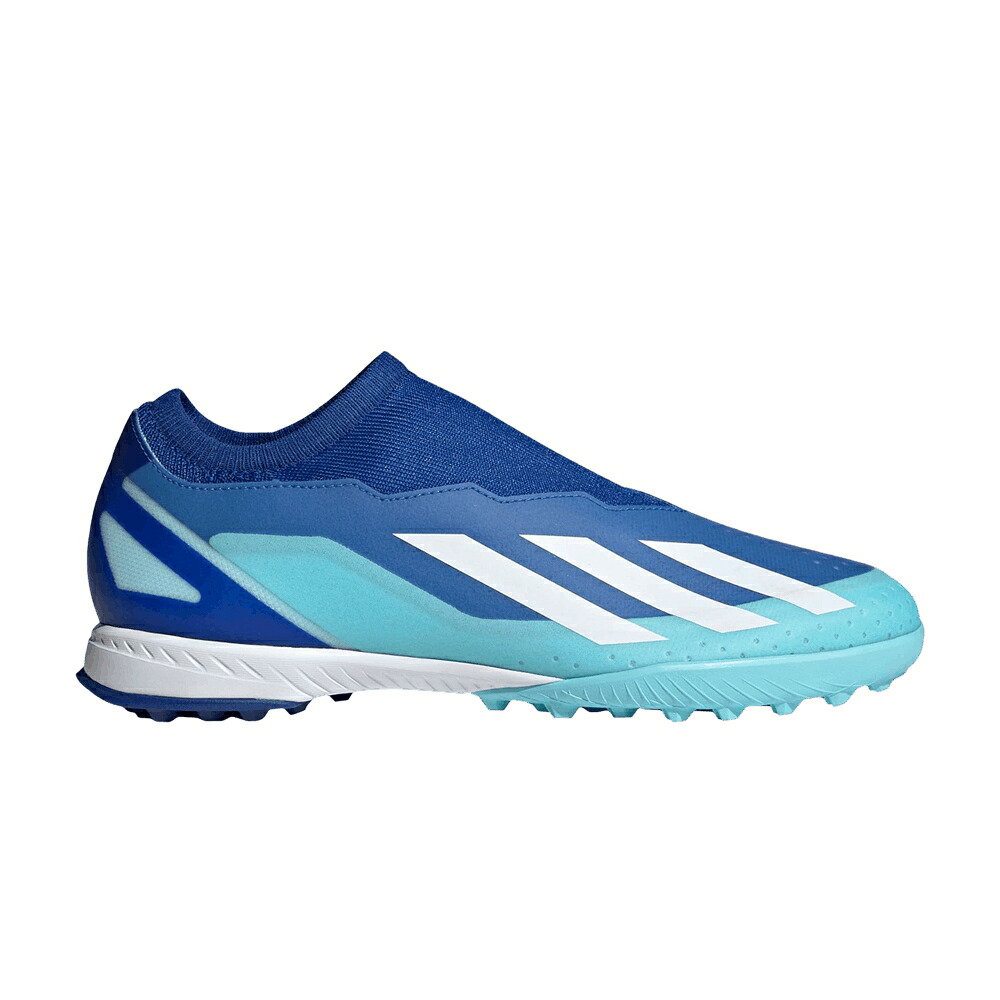 アディダス 白色 ホワイト CRAZYFAST.3 'MARINERUSH PACK' スニーカー メンズ ADIDAS X LACELESS TF / BRIGHT ROYAL CLOUD WHITE SOLAR|スニケス