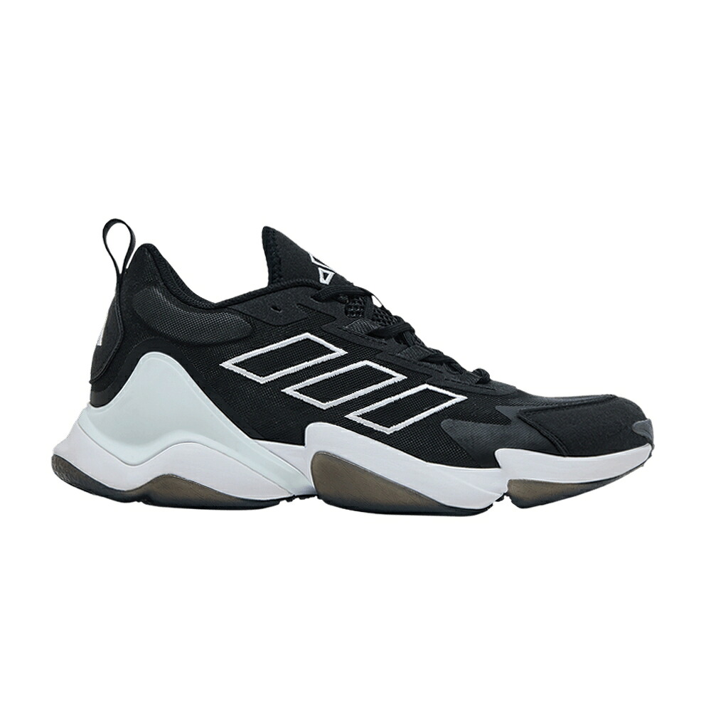 アディダス インパクト コア 黒色 ブラック 白色 ホワイト 'BLACK WHITE' スニーカー メンズ ADIDAS IMPACT FLX 2 TF / CORE BLACK CLOUD WHITE CORE
