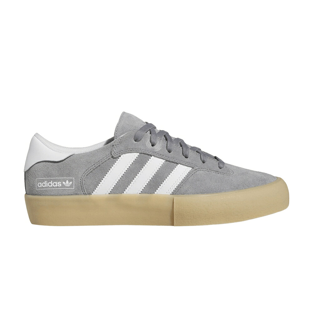 アディダス 白色 ホワイト 灰色 グレー 'GREY GUM' スニーカー メンズ ADIDAS MATCHBREAK SUPER WHITE / GREY THREE CLOUD WHITE GUM