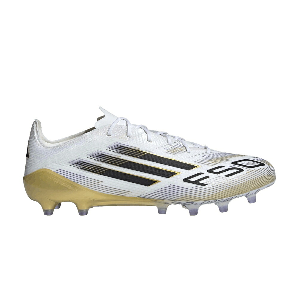 アディダス アディゼロ エリート 白色 ホワイト コア 黒色 ブラック ゴールド 'ROAD PACK' スニーカー メンズ ADIDAS ADIZERO F50 ELITE AG TO GLORY / CLOUD WHITE CORE BLACK GOLD