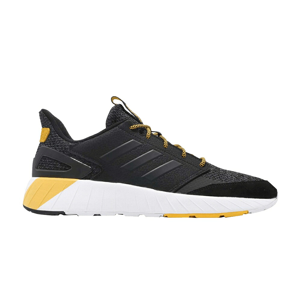 アディダス コア 黒色 ブラック ゴールド 'GOLD' スニーカー メンズ ADIDAS QUESTARSTRIKE / CORE BLACK BLACK GOLD