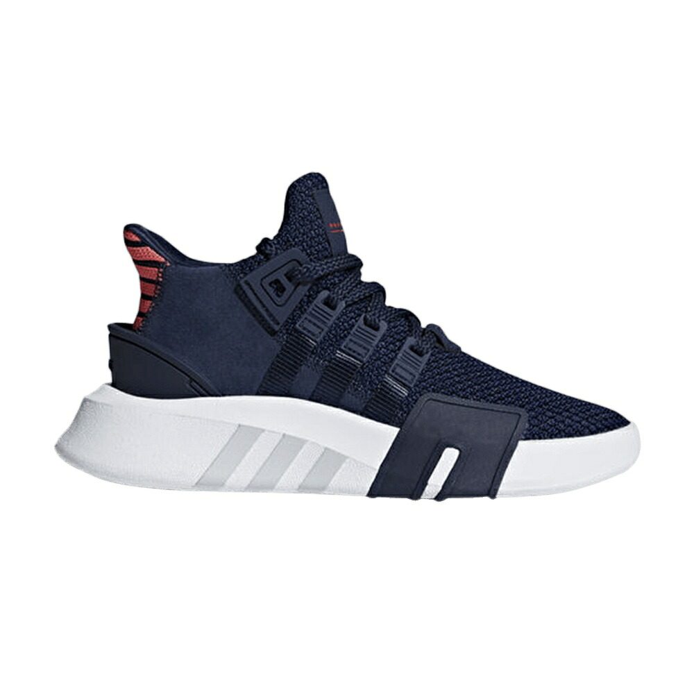 アディダス バスケットボール 紺色 ネイビー レアル 'NAVY' スニーカー メンズ ADIDAS EQT BASKETBALL ADV J / NAVY NAVY REAL CORAL|スニケス