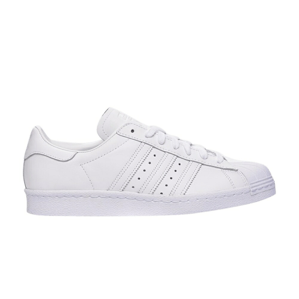 アディダス はやりっ子 白いこと 白いこと \u0027TRIPLE WHITE\u0027 スニーカー メンズ ADIDAS SUPERSTAR 80S / FOOTWEAR WHITE FOOTWEAR WHITE スニーカー-靴