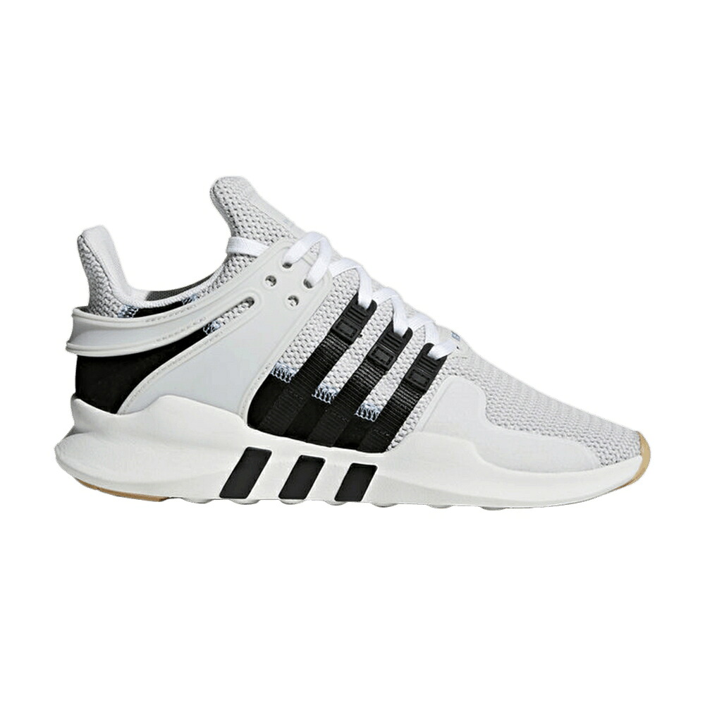 アディダス 灰色 グレー 黒色 ブラック 青色 ブルー スニーカー レディース ADIDAS WMNS EQT SUPPORT ADV / GREY BLACK ASH BLUE｜スニケス