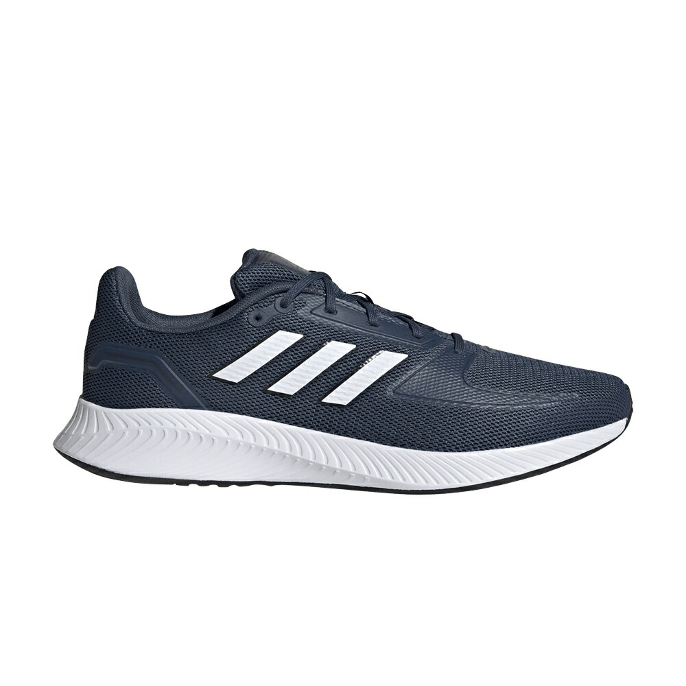 アディダス クルー 紺色 ネイビー 白色 ホワイト レジェンド 2.0 CREW NAVY スニーカー メンズ ADIDAS RUNFALCON / CREW NAVY CLOUD WHITE LEGEND INK
