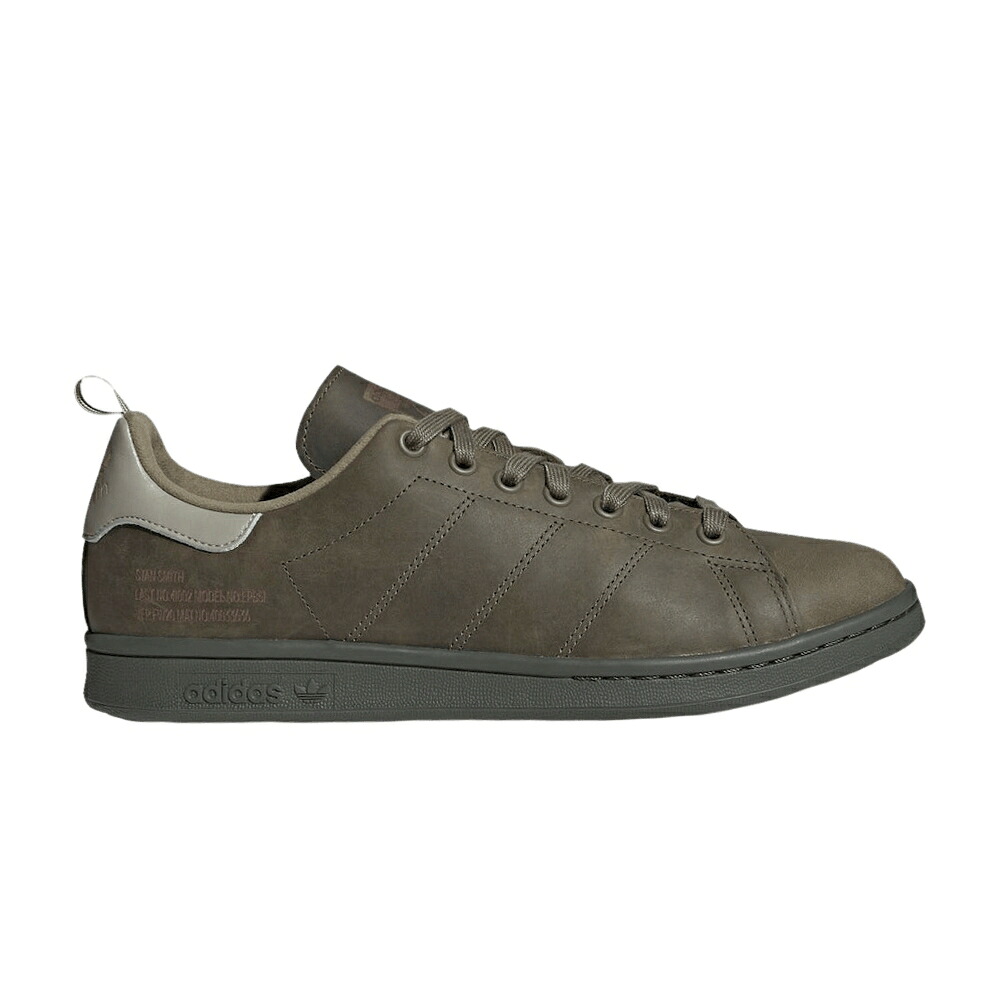 アディダス カーキ 薄墨色 薄墨色 ナイト爵 姿勢為損ない \u0027WINTERIZED KHAKI\u0027 スニーカー メンズ ADIDAS STAN SMITH PACK - RAW / RAW KHAKI FEATHER GREY NIGHT