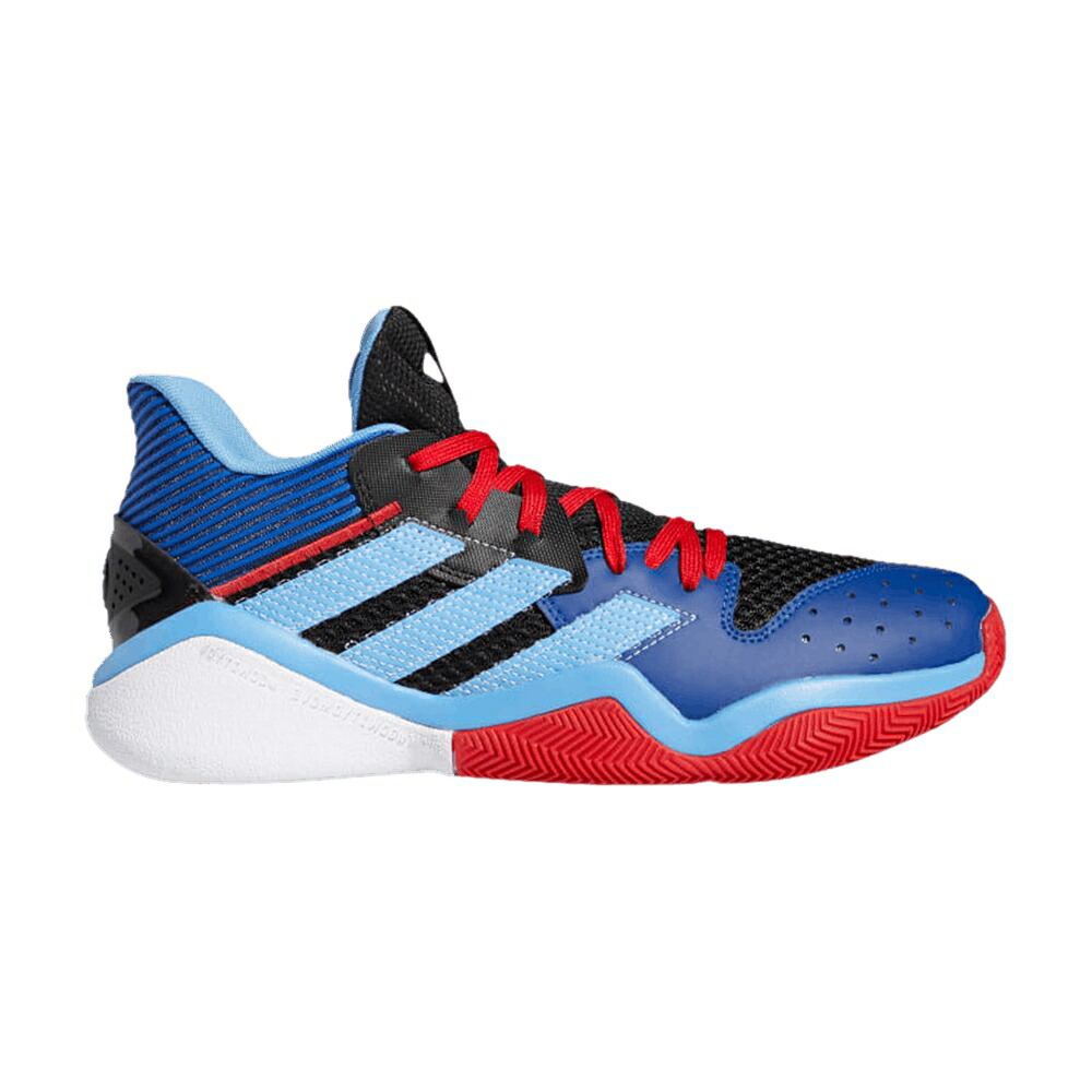 アディダス ハーデン ステップバック コア 黒色 ブラック チーム 青色 ブルー COLLEGIATE RED スニーカー メンズ ADIDAS HARDEN STEPBACK ROYAL / CORE BLACK TEAM LIGHT BLUE