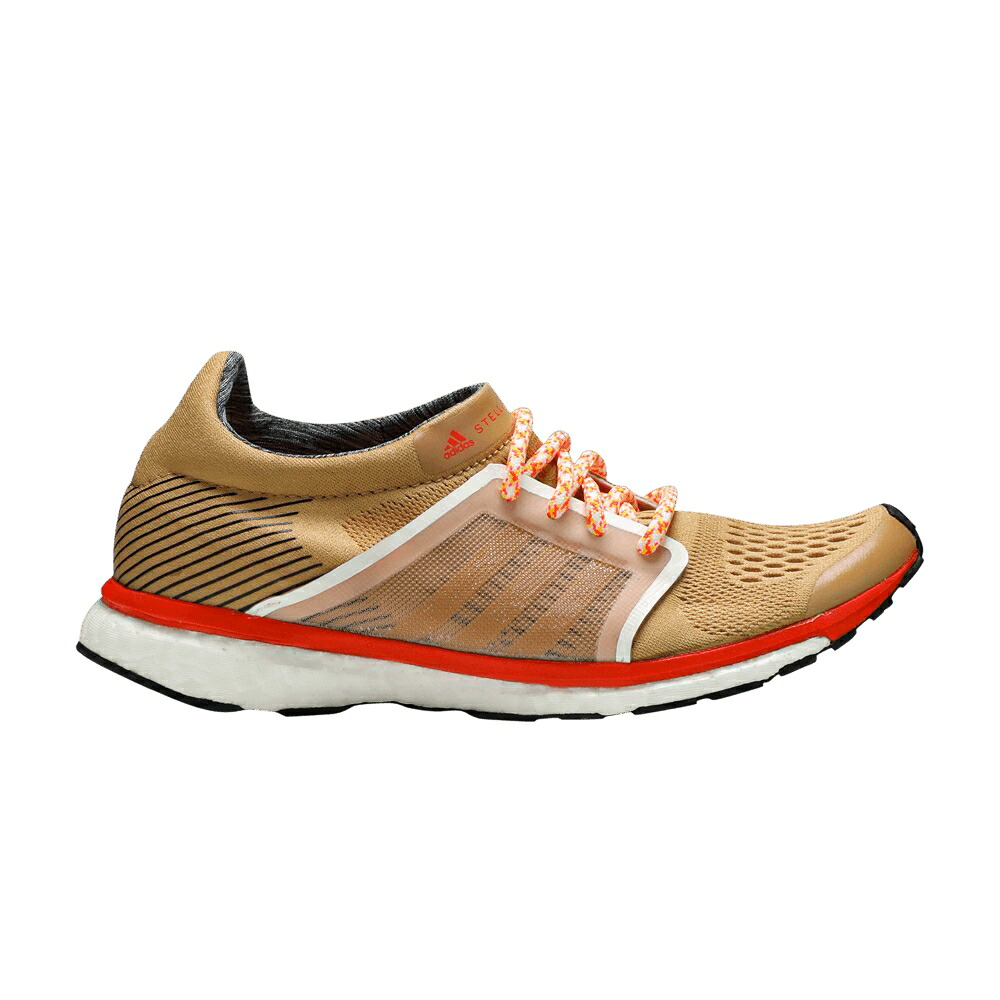 アディダス アディゼロ アディオス 'CARDBOARD' スニーカー レディース ADIDAS STELLA MCCARTNEY X WMNS ADIZERO ADIOS / CARDBOARD SOFT POWDER SEMI SOLAR|スニケス