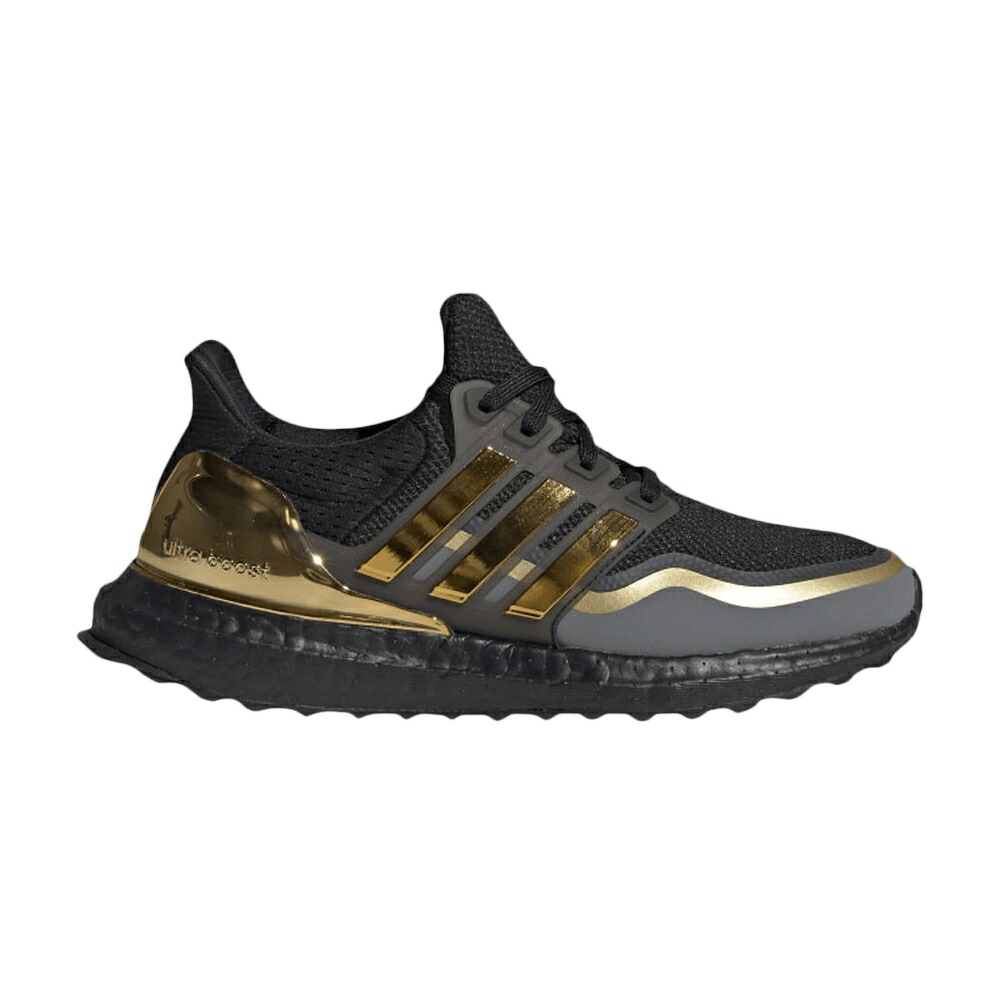 アディダス コア 黒色 ブラック ゴールド 灰色 グレー METALLIC GOLD スニーカー メンズ ADIDAS ULTRABOOST J / CORE BLACK GOLD METALLIC GREY