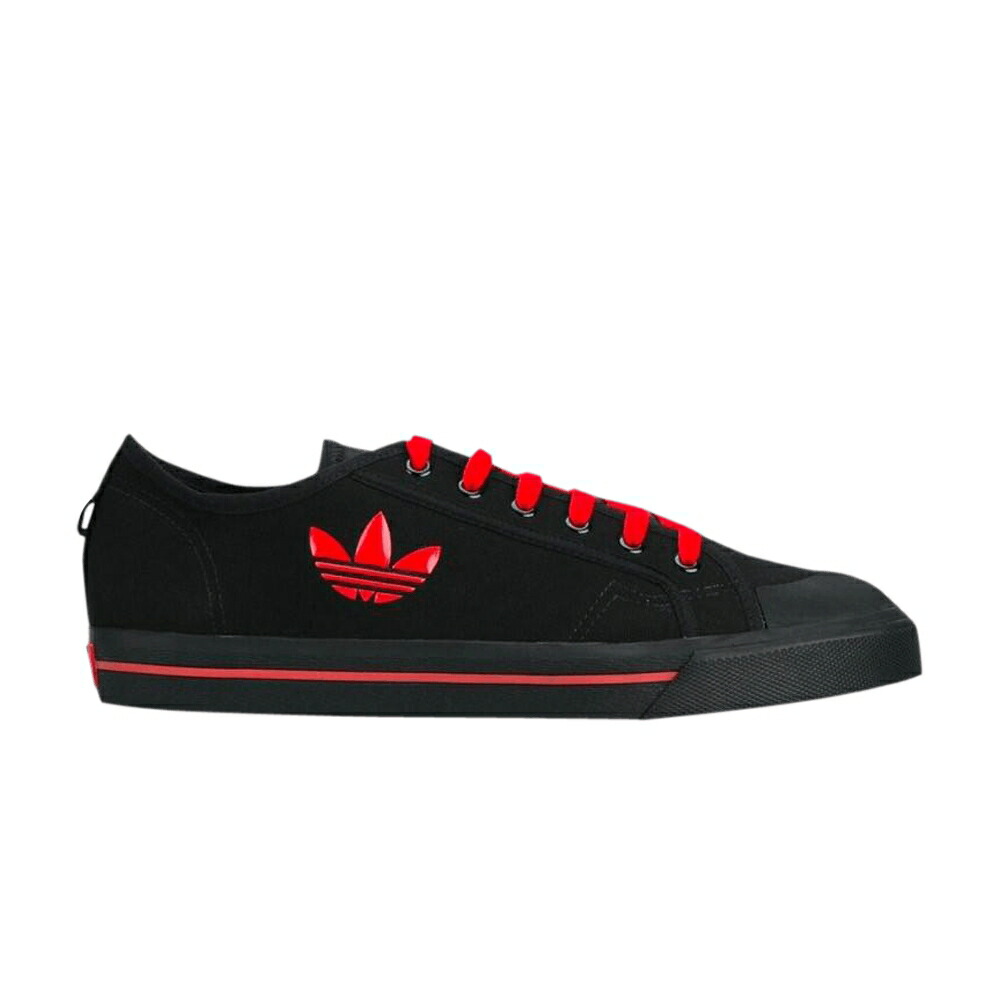 アディダス コア 黒色 ブラック ラフシモンズ 'BLACK TOMATO' スニーカー メンズ ADIDAS RAF SIMONS X MATRIX SPIRIT / CORE BLACK TOMATO CORE BLACK