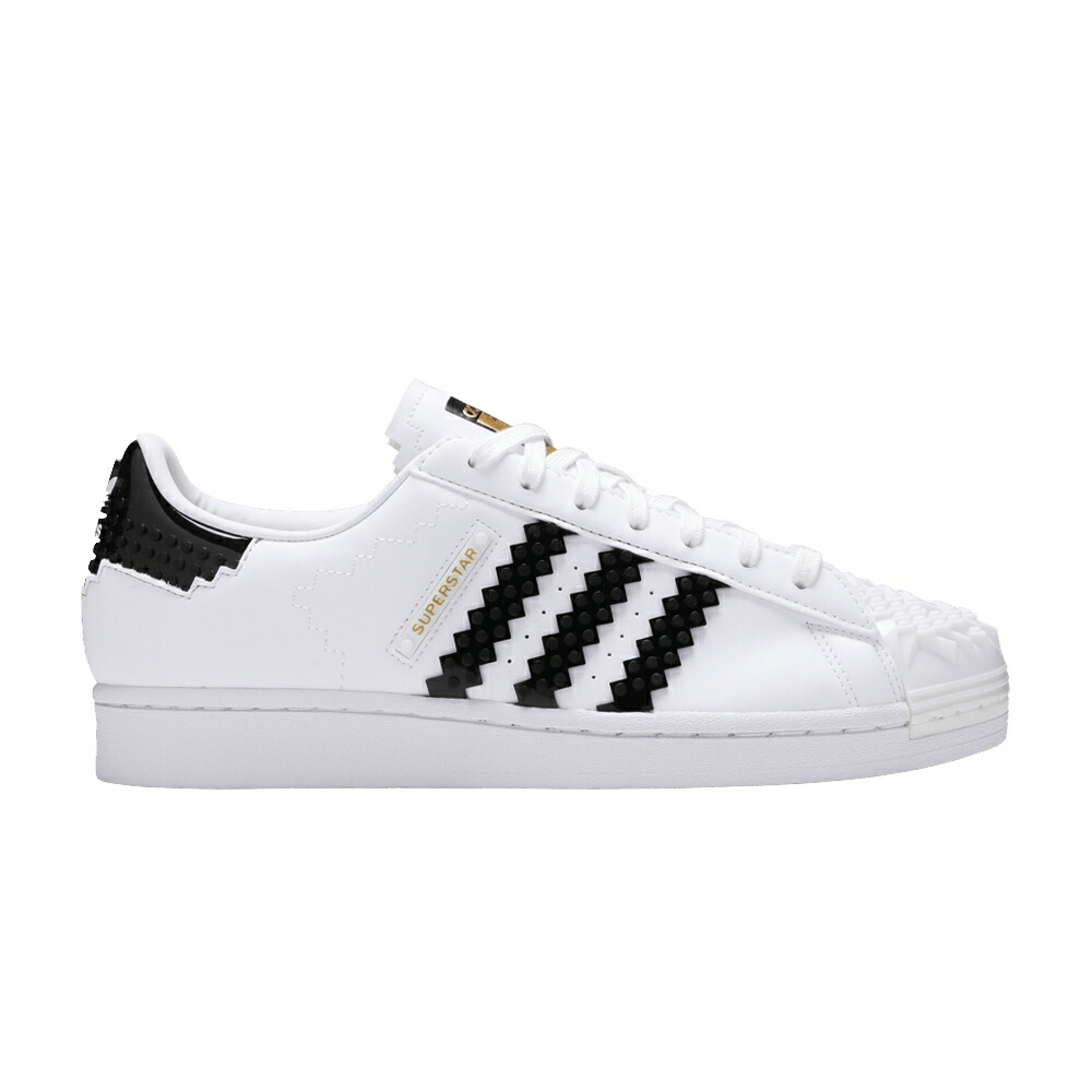 アディダス スーパースター 白色 ホワイト コア 黒色 ブラック BASE PLATES スニーカー メンズ ADIDAS LEGO X SUPERSTAR / CLOUD WHITE CORE BLACK CORE