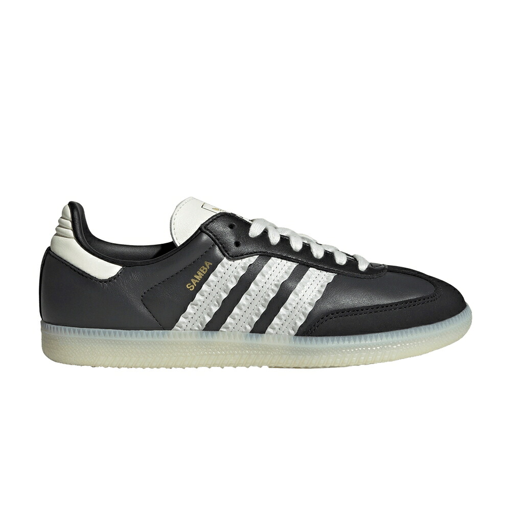 アディダス サンバ 黒いこと 黒いこと 炭素 白いこと 白いこと 中核グループ \u0027RUFFLE WHITE\u0027 スニーカー レディース ADIDAS WMNS SAMBA STRIPES PACK - BLACK OFF / CARBON OFF WHITE CORE BLACK