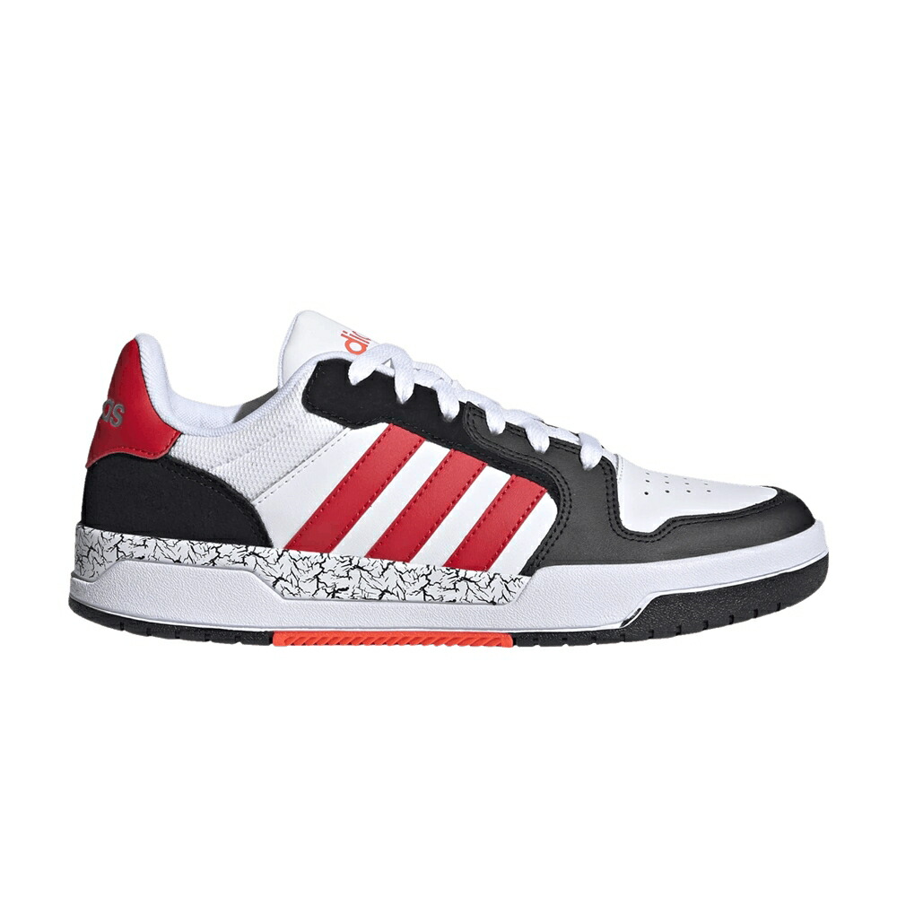 アディダス 白いこと 白いこと 赤 赤いこと \u0027WHITE RED\u0027 スニーカー メンズ ADIDAS ENTRAP VIVID / CLOUD WHITE VIVID RED SOLAR RED