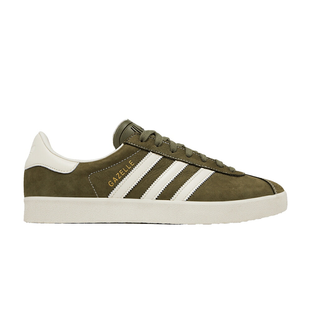 アディダス ガゼル オリーブ 白いこと 白いこと \u0027OLIVE STRATA\u0027 スニーカー メンズ ADIDAS GAZELLE 85 / OLIVE STRATA CHALK WHITE WONDER