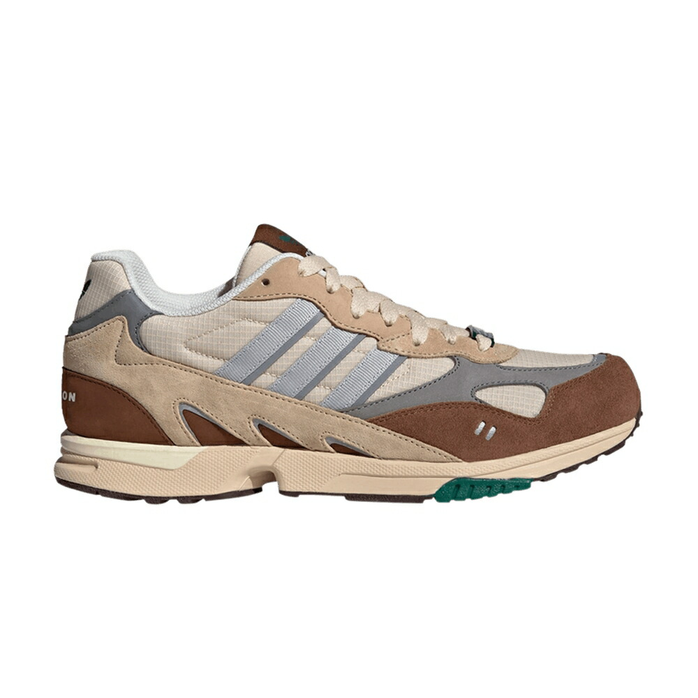 アディダス トルション 砂色 サンド 銀色 シルバー AND BROWN スニーカー メンズ ADIDAS TORSION SUPER STRATA PRELOVED / SAND STRATA MATTE SILVER