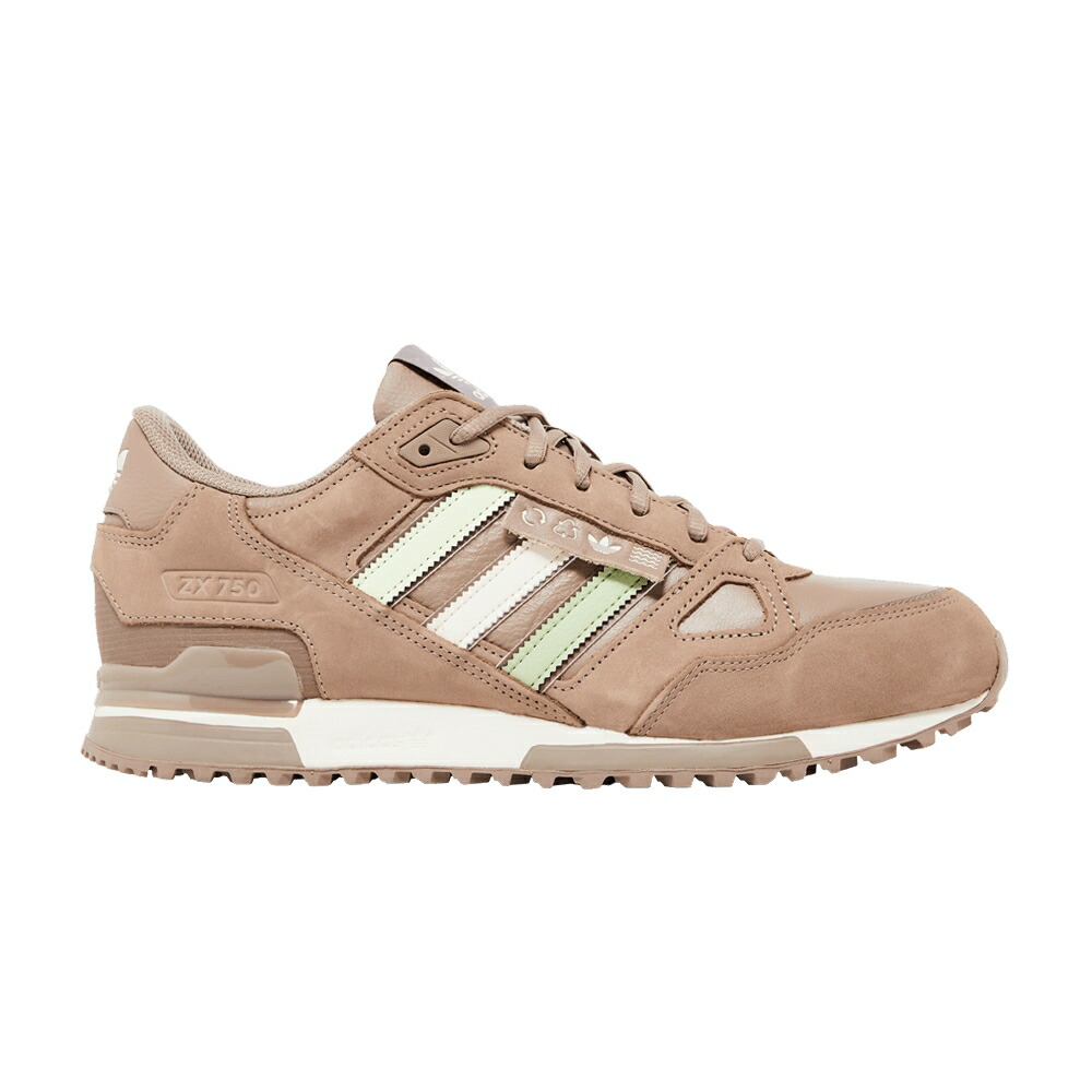 アディダス 茶色 ブラウン ライム 'CHALKY LIME' スニーカー メンズ ADIDAS ZX 750 BROWN ALMOST / CHALKY BROWN ALMOST LIME WONDER