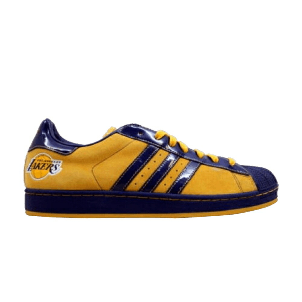 アディダス スーパースター 紫 パープル ゴールド ロサンゼルス レイカーズ スニーカー メンズ ADIDAS SUPERSTAR LOS ANGELES LAKERS / PURPLE GOLD