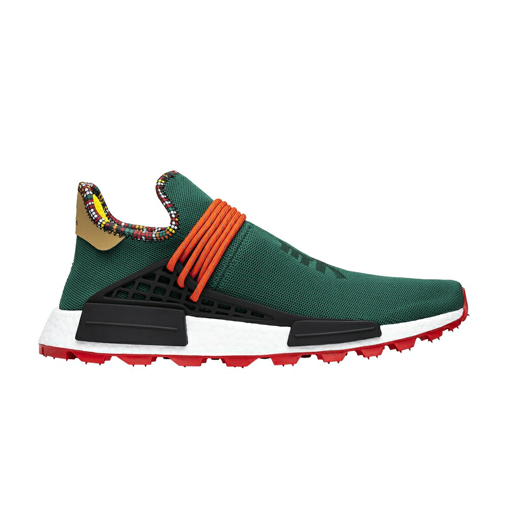 アディダス 緑 グリーン 橙 オレンジ 赤 レッド INSPIRATION PACK スニーカー メンズ ADIDAS PHARRELL X NMD HUMAN RACE ASIA EXCLUSIVE / GREEN ORANGE RED