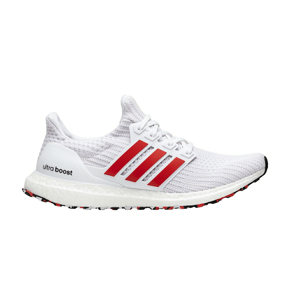 アディダス 白いこと 白いこと 赤 赤いこと 4.0 \u0027RED STRIPES\u0027 スニーカー メンズ ADIDAS ULTRABOOST / FOOTWEAR WHITE ACTIVE RED CHALK