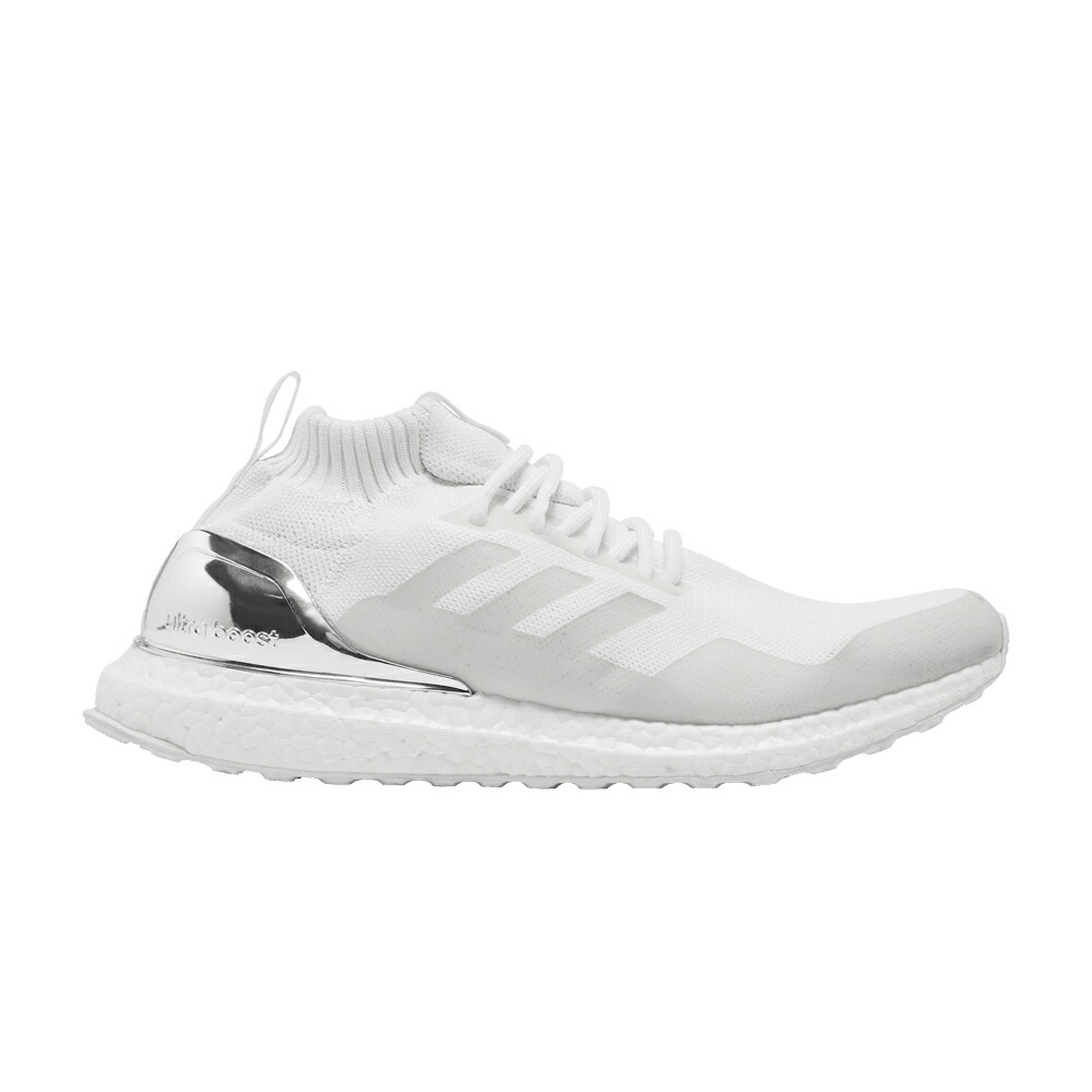 アディダス ミッド コア 白色 ホワイト FRIENDS \u0026 FAMILY スニーカー メンズ ADIDAS KITH X ULTRABOOST MID / CORE WHITE CORE WHITE