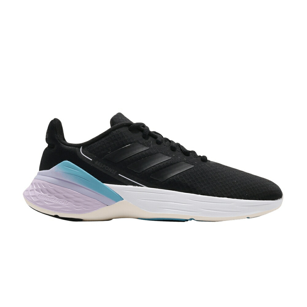 アディダス レスポンス コア 黒色 ブラック 紫 パープル PURPLE TINT スニーカー メンズ ADIDAS RESPONSE SR / CORE BLACK CORE BLACK PURPLE