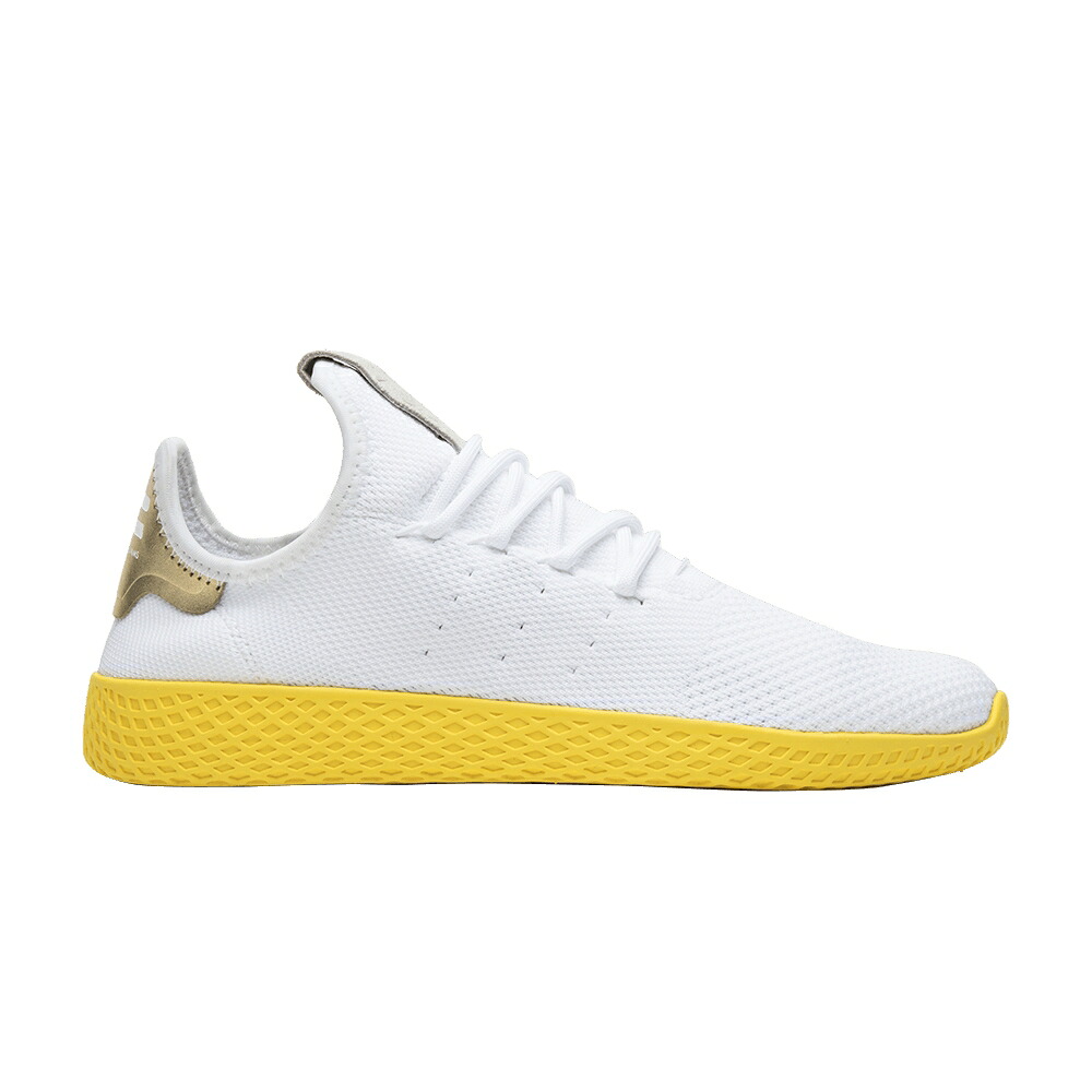 アディダス テニス 白色 ホワイト 黄色 イエロー 'YELLOW' スニーカー メンズ ADIDAS PHARRELL X TENNIS HU / WHITE YELLOW|スニケス
