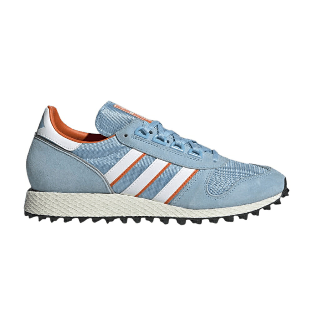 アディダス ブルックス 青色 ブルー 白色 ホワイト 橙 オレンジ 'CLEAR BLUE' スニーカー メンズ ADIDAS ROBERT BROOKS X SILVERBIRCH SPZL / CLEAR BLUE CLOUD WHITE ORANGE 30,420円