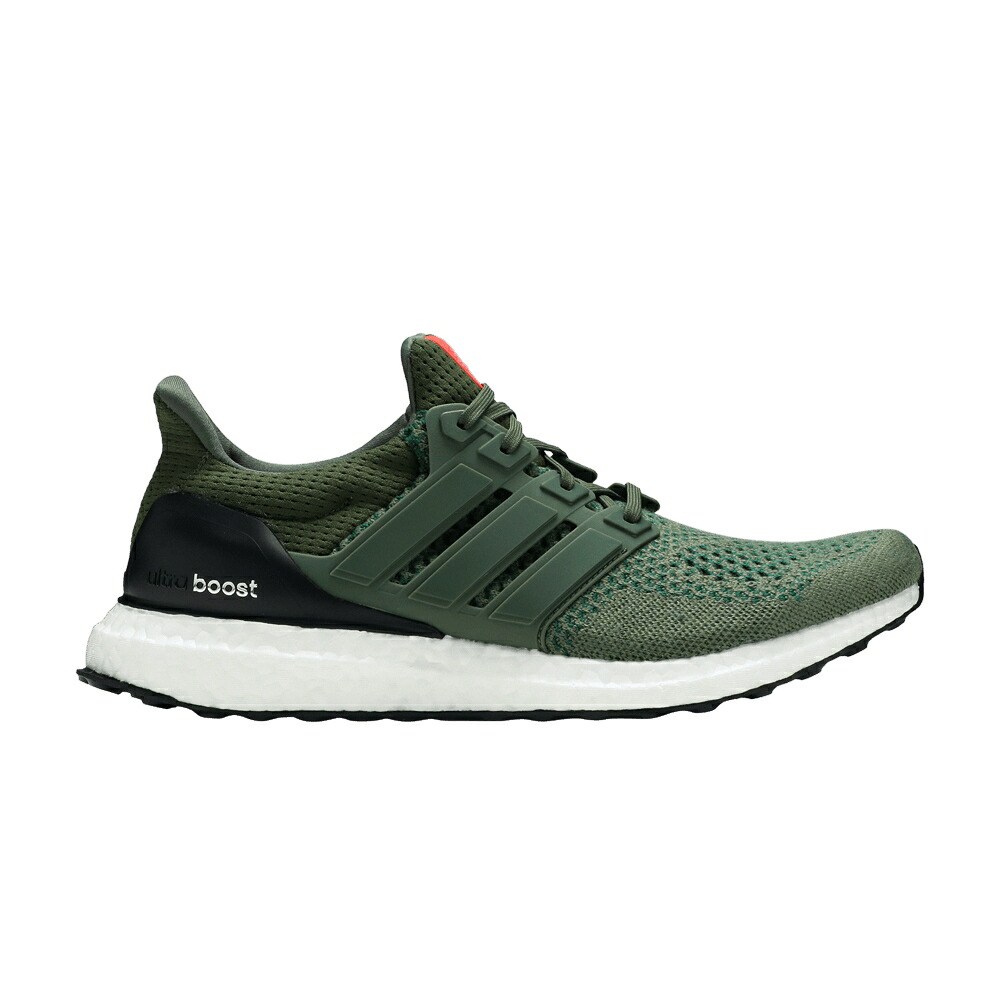 アディダス 緑 グリーン コア 黒色 ブラック 1.0 'OLIVE' スニーカー メンズ ADIDAS ULTRABOOST RETRO 2020 / BASE GREEN BASE GREEN CORE BLACK｜スニケス