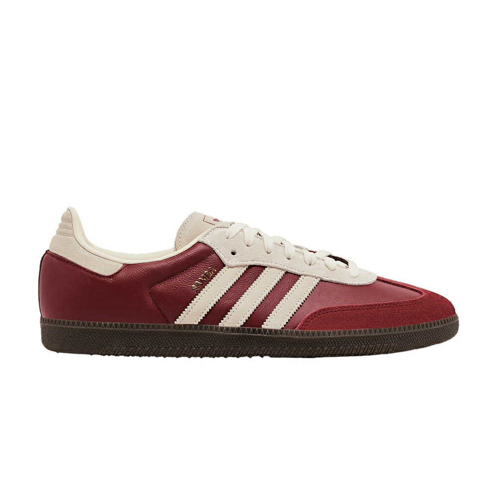 アディダス メンズ サンバ 皮膚軟化剤 白いこと 白いこと MEN\u0027S \u0027PRELOVED CREAM\u0027 スニーカー ADIDAS SAMBA OG RUBY / PRELOVED RUBY CREAM WHITE GUM スニーカー-靴-メンズ靴