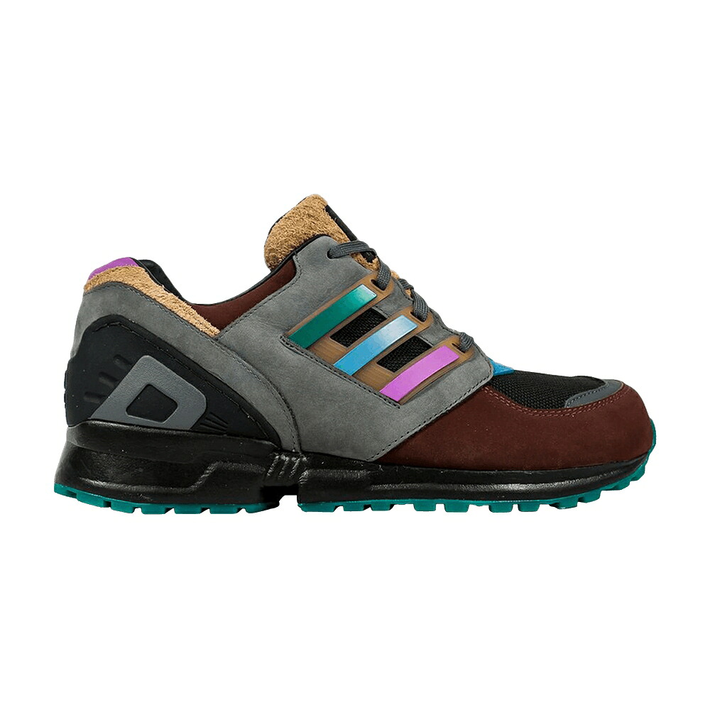 アディダス 茶色 ブラウン 灰色 グレー 'ADVENTURE' スニーカー メンズ ADIDAS PACKER X EQT CUSHION 91 / BROWN GREY BROWN｜スニケス 98,010円