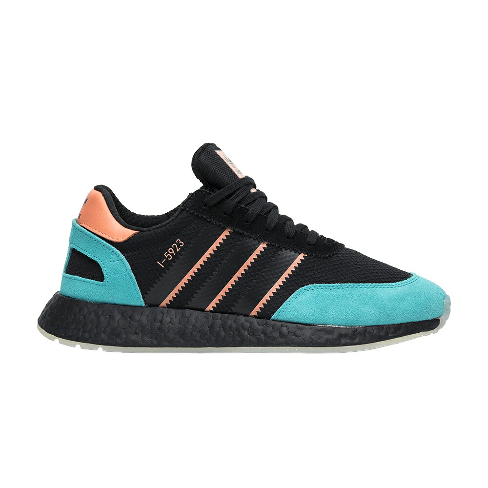 アディダス 黒色 ブラック 青色 ブルー ピンク SIZE? 'HAWAIIAN THUNDERSTORM' スニーカー メンズ ADIDAS X I-5923 / BLACK BLUE CORAL PINK｜スニケス