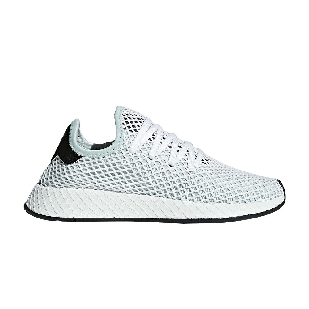 アディダス 緑 グリーン コア 黒色 ブラック 'ASH GREEN' スニーカー レディース ADIDAS WMNS DEERUPT / ASH GREEN ASH GREEN CORE BLACK|スニケス