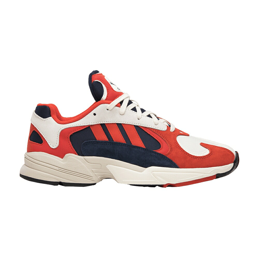 アディダス 白いこと 白いこと 中核グループ 黒いこと 黒いこと \u0027CHALK WHITE\u0027 スニーカー メンズ ADIDAS YUNG-1 / CHALK WHITE CORE BLACK
