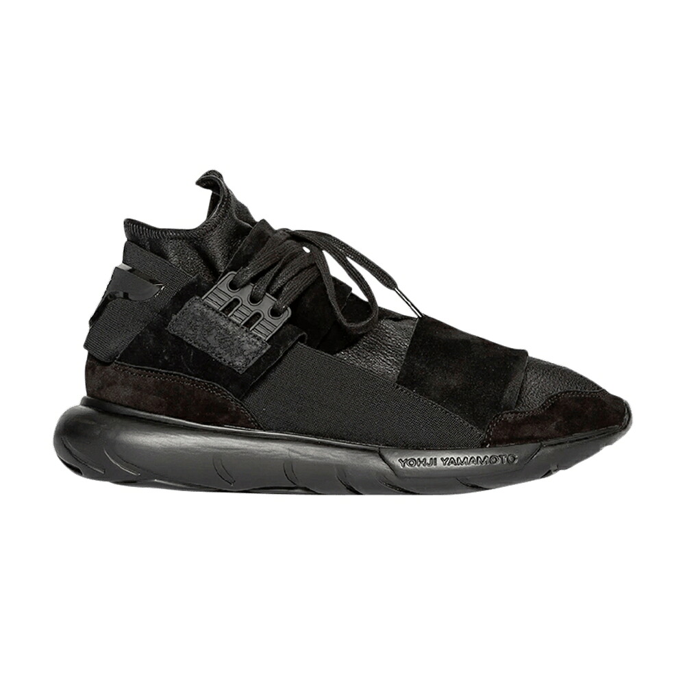 アディダス ハイ コア 黒色 ブラック 'BLACK' スニーカー メンズ ADIDAS Y-3 QASA HIGH LUX / CORE BLACK CORE BLACK CORE BLACK｜スニケス